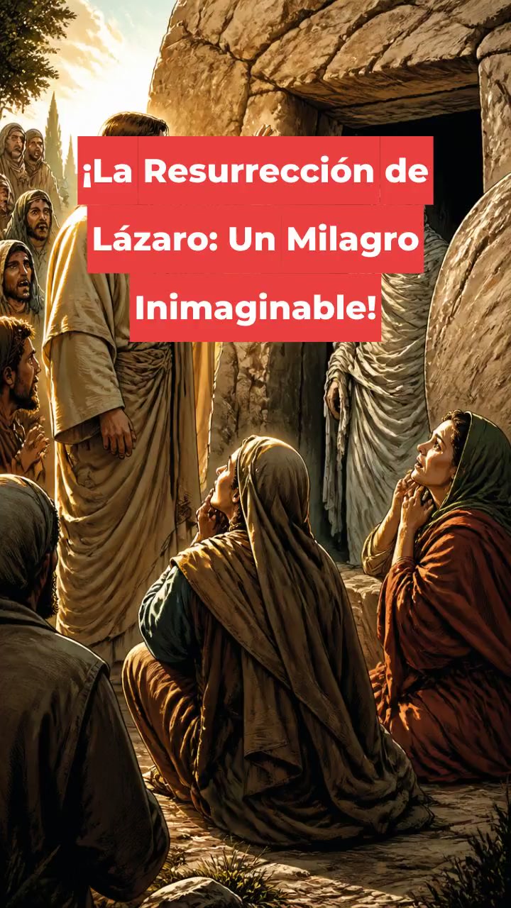 ¡La Resurrección de Lázaro: Un Milagro Inimaginable!