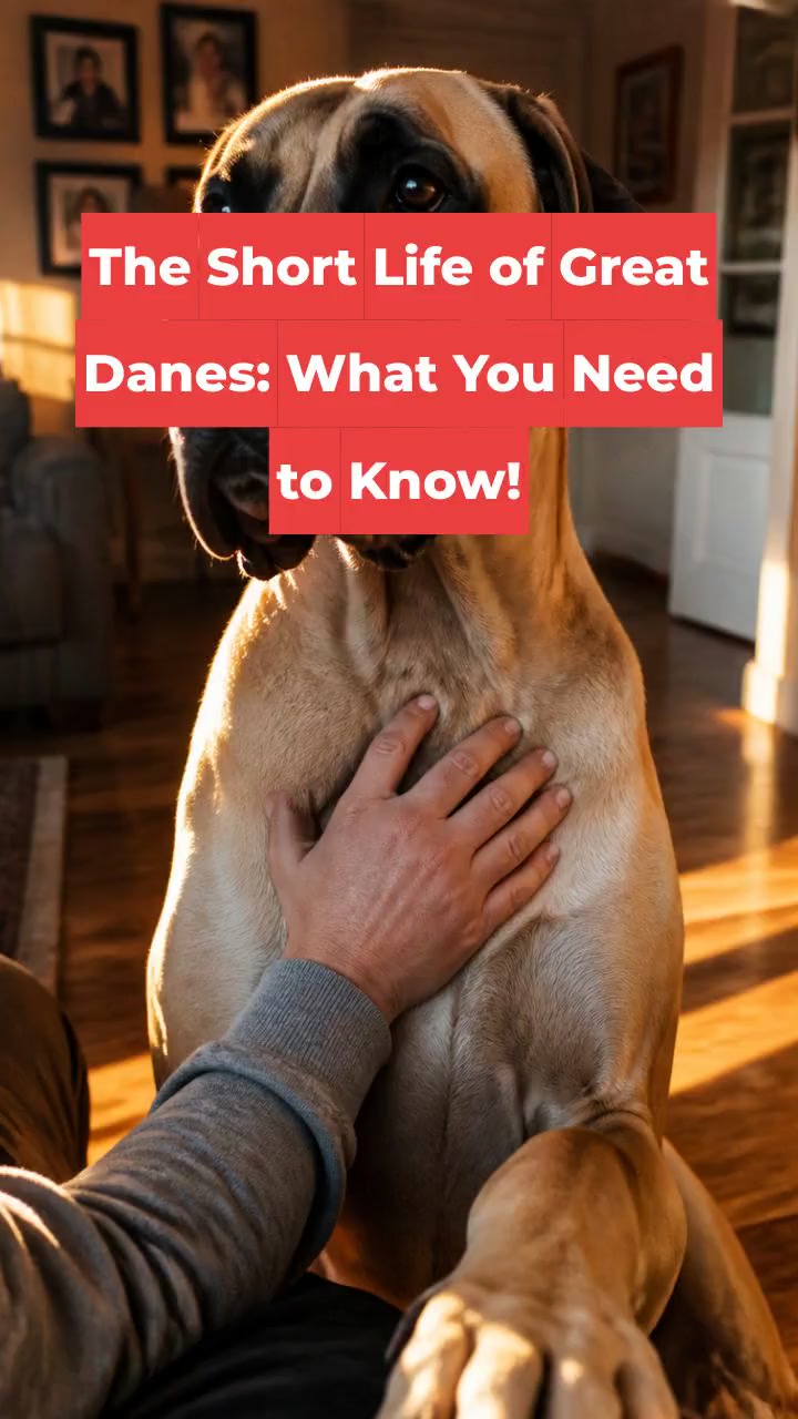 The Short Life of Great Danes: What You Need to Know!