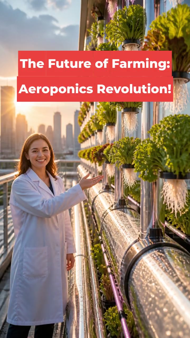 The Future of Farming: Aeroponics Revolution!