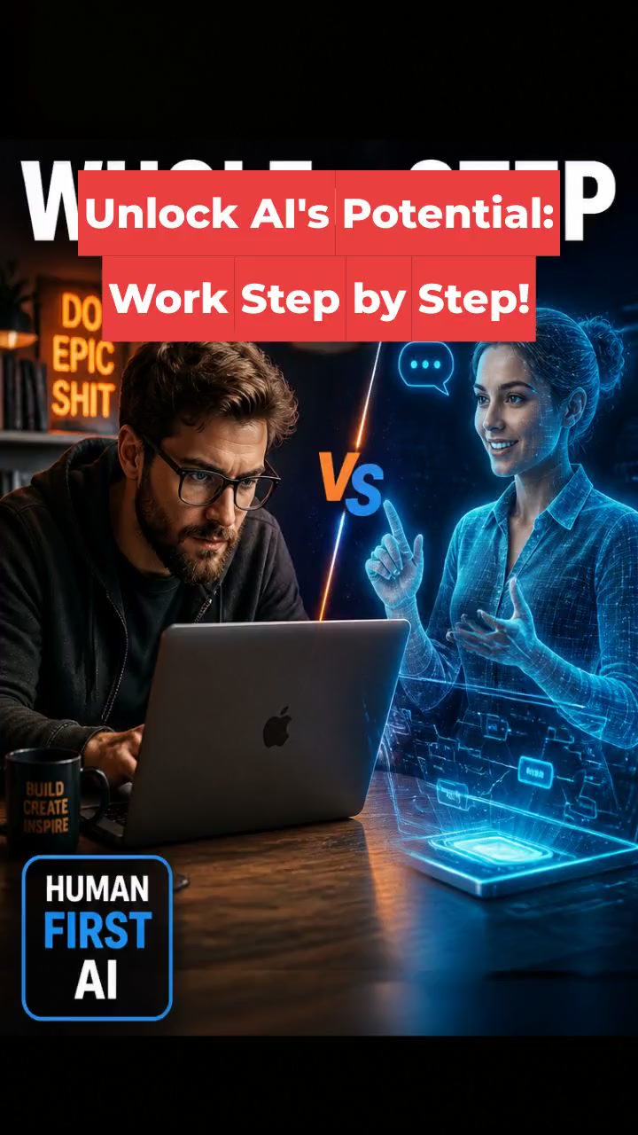 Unlock AI's Potential: Work Step by Step!