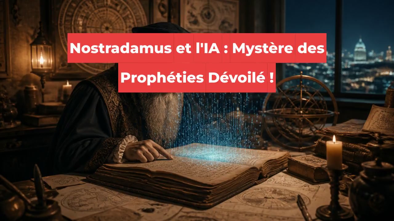 Nostradamus et l'IA : Mystère des Prophéties Dévoilé !