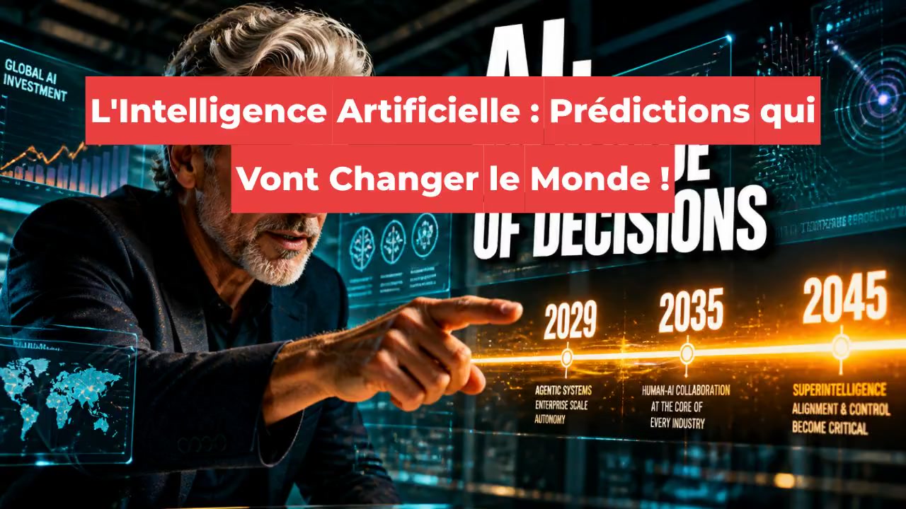 L'Intelligence Artificielle : Prédictions qui Vont Changer le Monde !
