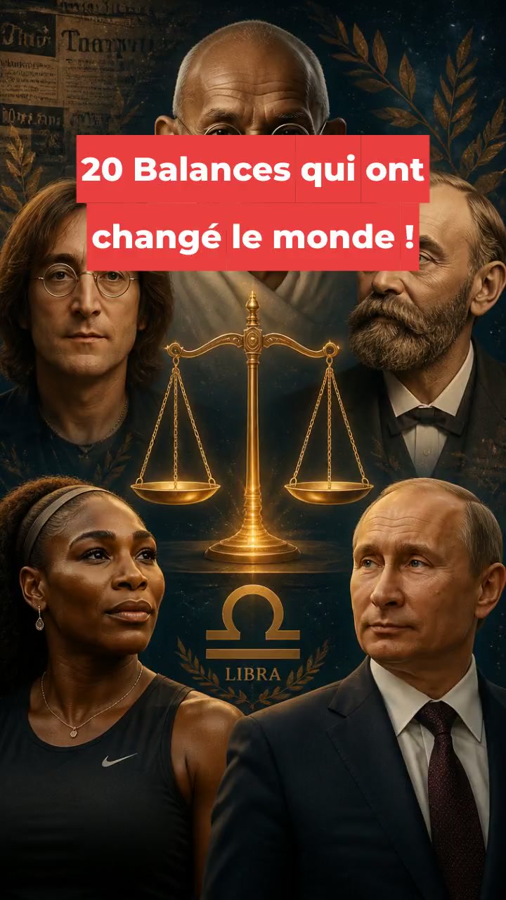 20 Balances qui ont changé le monde !