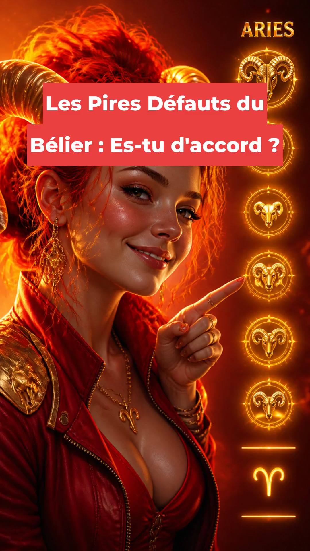 Les Pires Défauts du Bélier : Es-tu d'accord ?