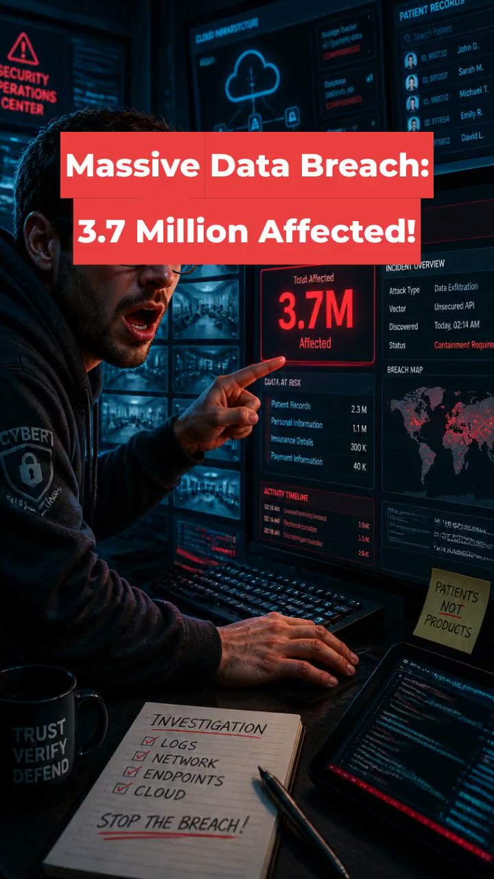 Massive Data Breach: 3.7 Million Affected!