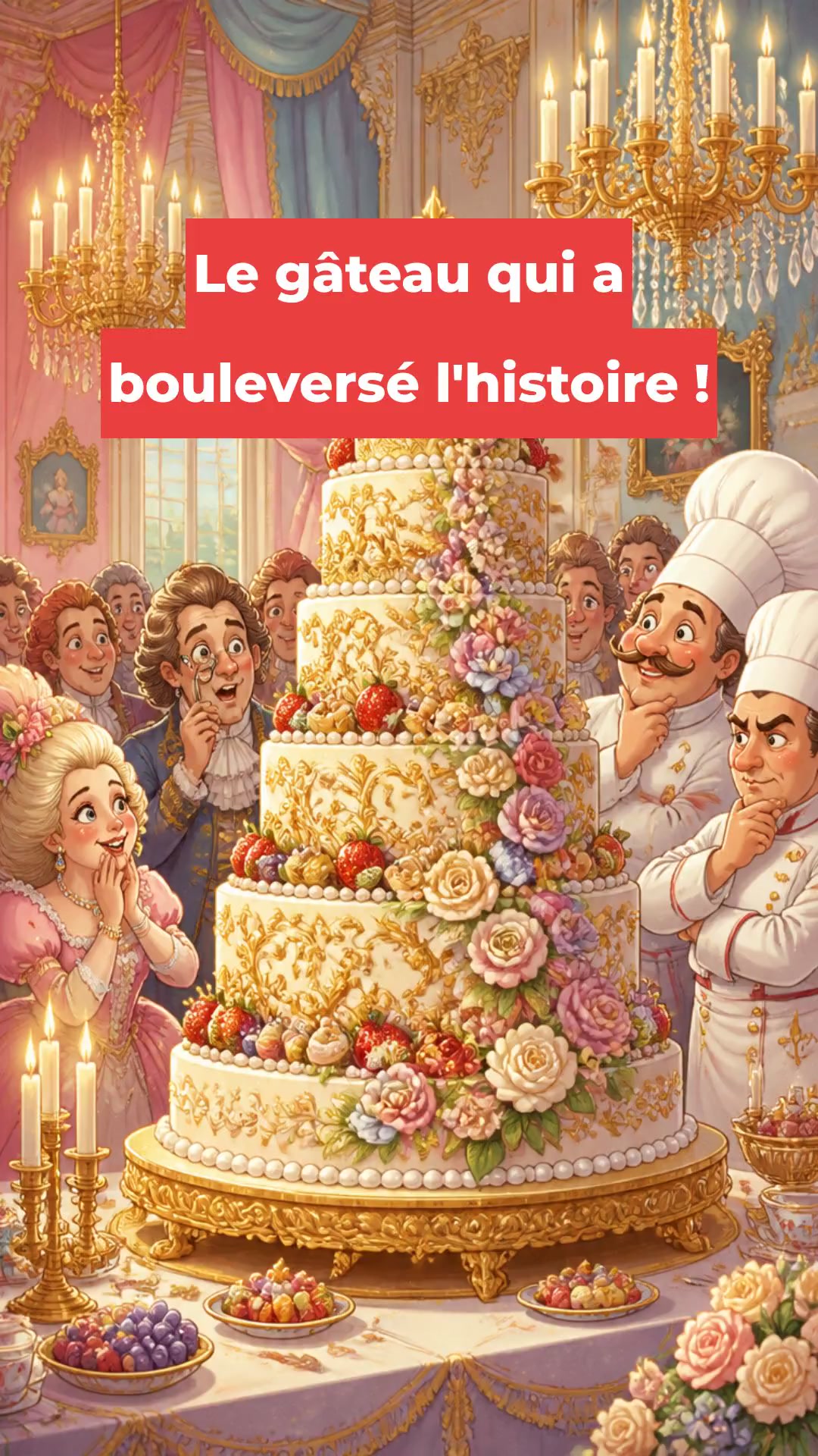 Le gâteau qui a bouleversé l'histoire !
