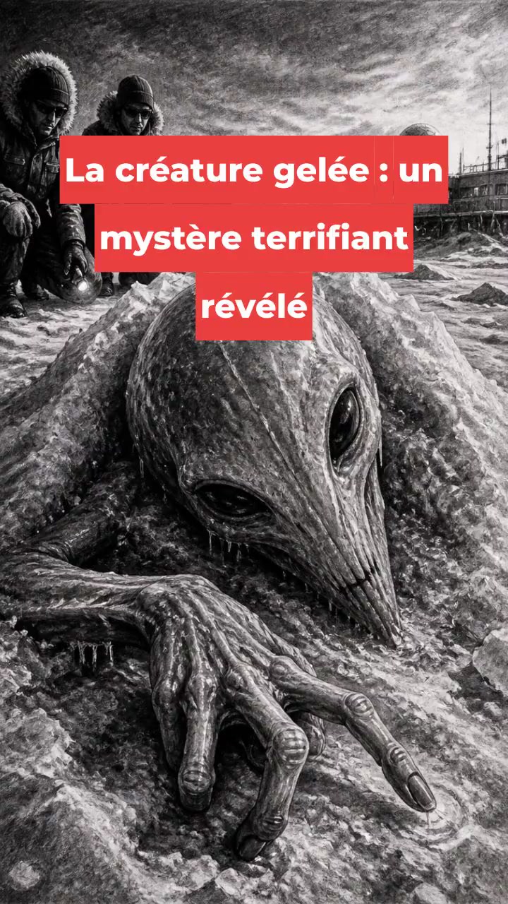 La créature gelée : un mystère terrifiant révélé