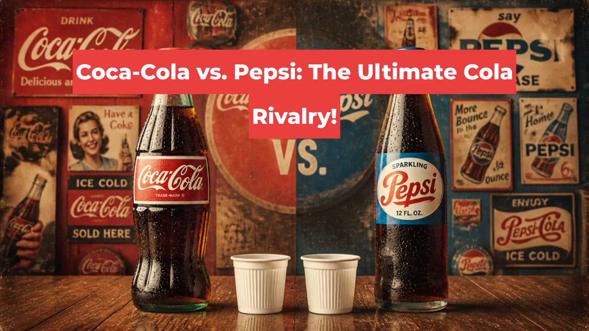 Coca-Cola vs. Pepsi: The Ultimate Cola Rivalry!
