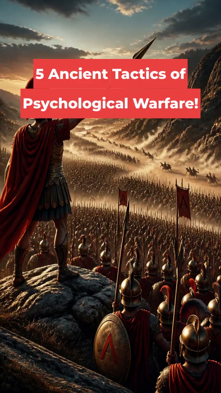 5 Ancient Tactics of Psychological Warfare!