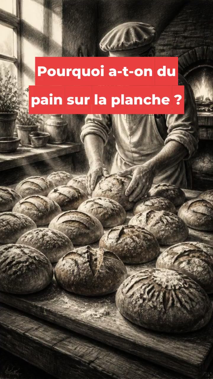 Pourquoi dit-on « avoir du pain sur la planche » ? 🍞
