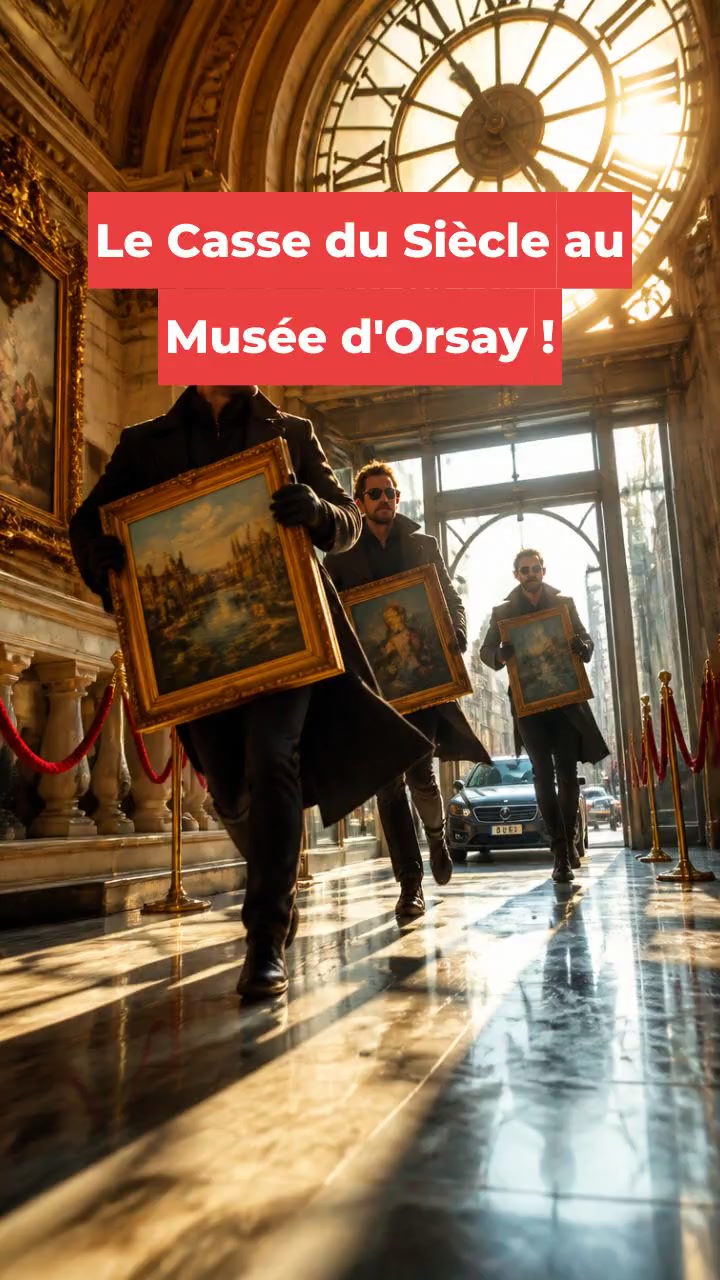 Le Casse du Siècle au Musée d'Orsay !