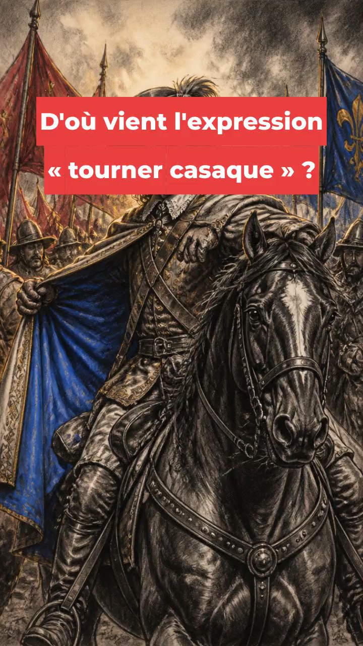 D'où vient l'expression « tourner casaque » ?