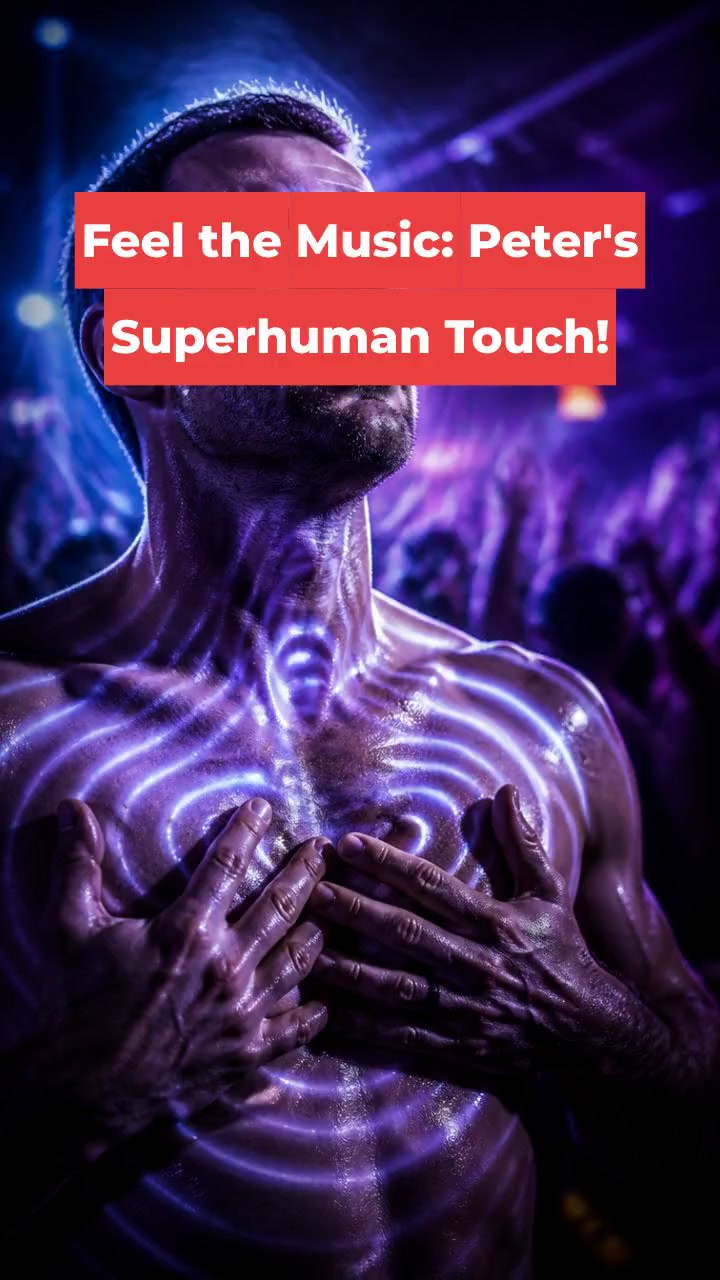 Feel the Music: Peter's Superhuman Touch!