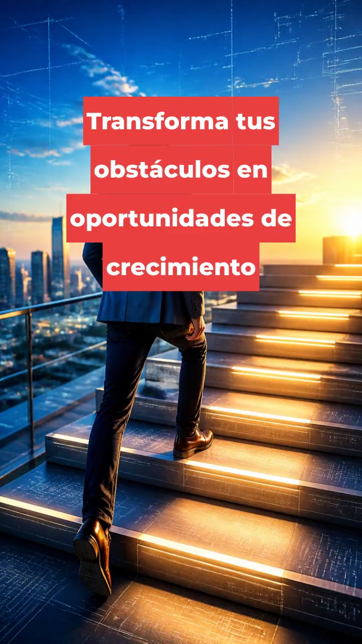 Transforma tus obstáculos en oportunidades de crecimiento