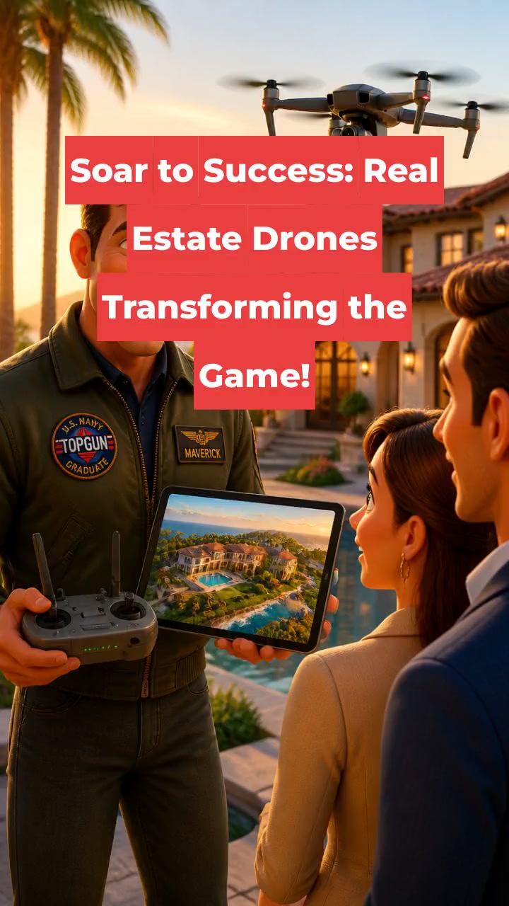 Soar to Success: Real Estate Drones Transforming the Game!