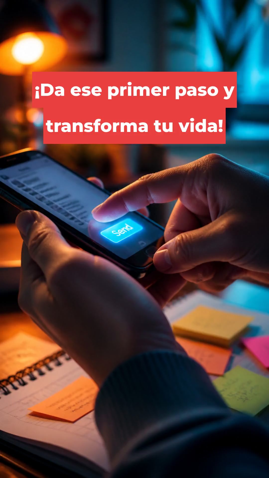 ¡Da ese primer paso y transforma tu vida!