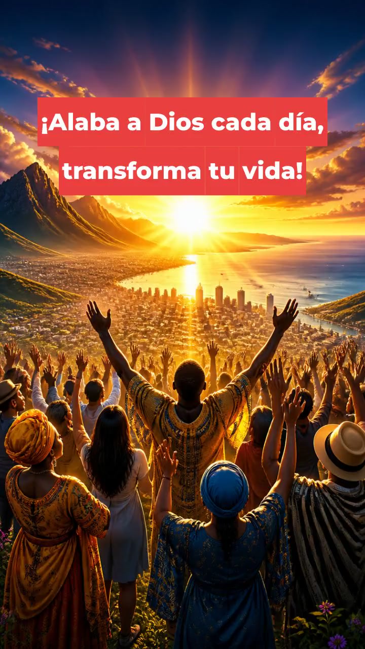 ¡Alaba a Dios cada día, transforma tu vida!