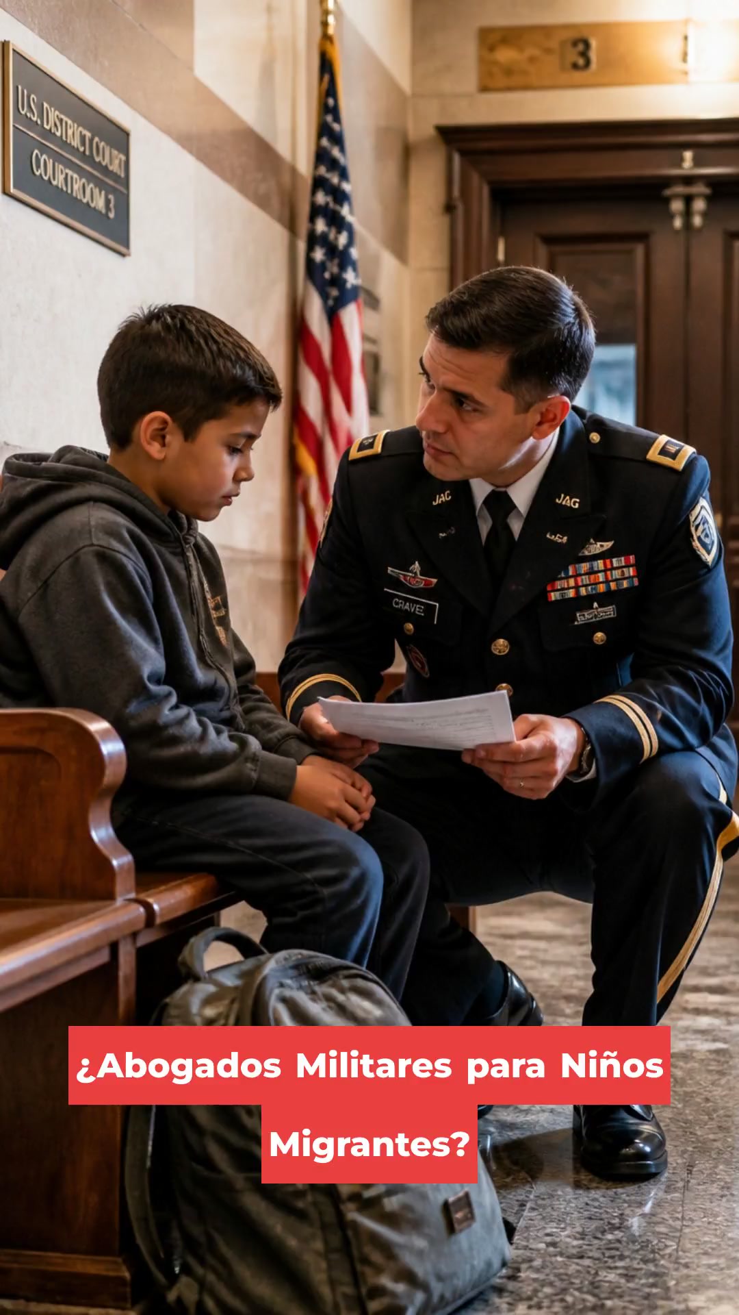 ¿Abogados Militares para Niños Migrantes?