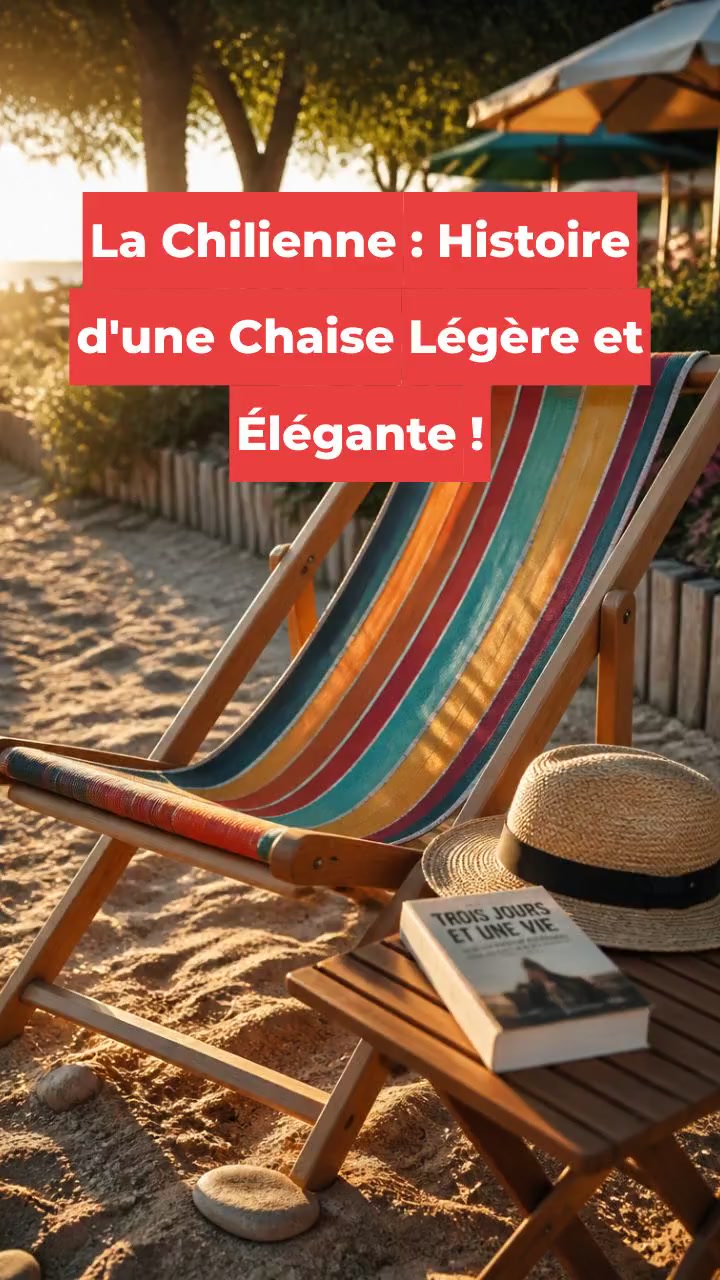 La Chilienne : Histoire d'une Chaise Légère et Élégante !