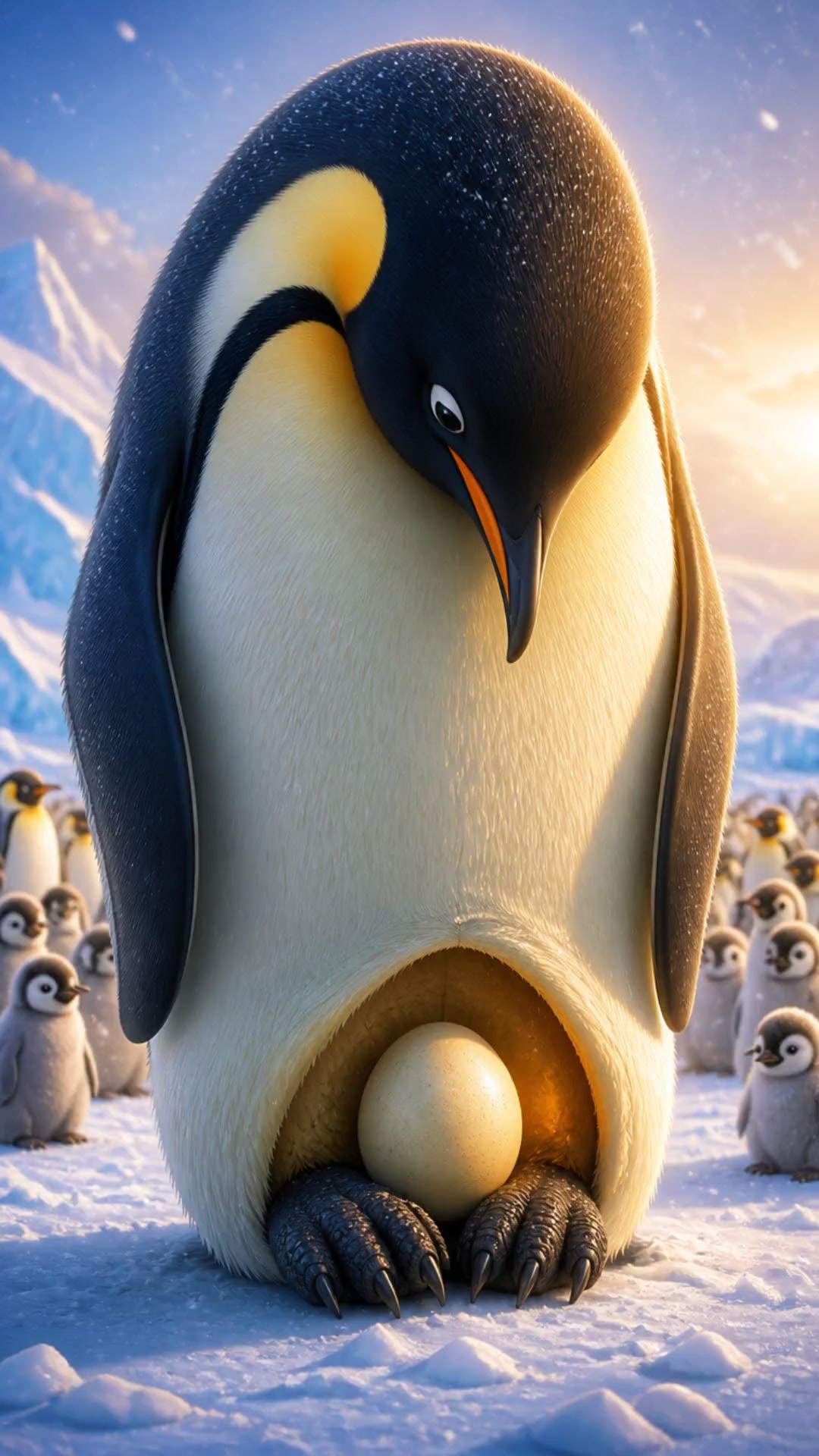 Le Manchot Empereur : Un Héros de l'Antarctique