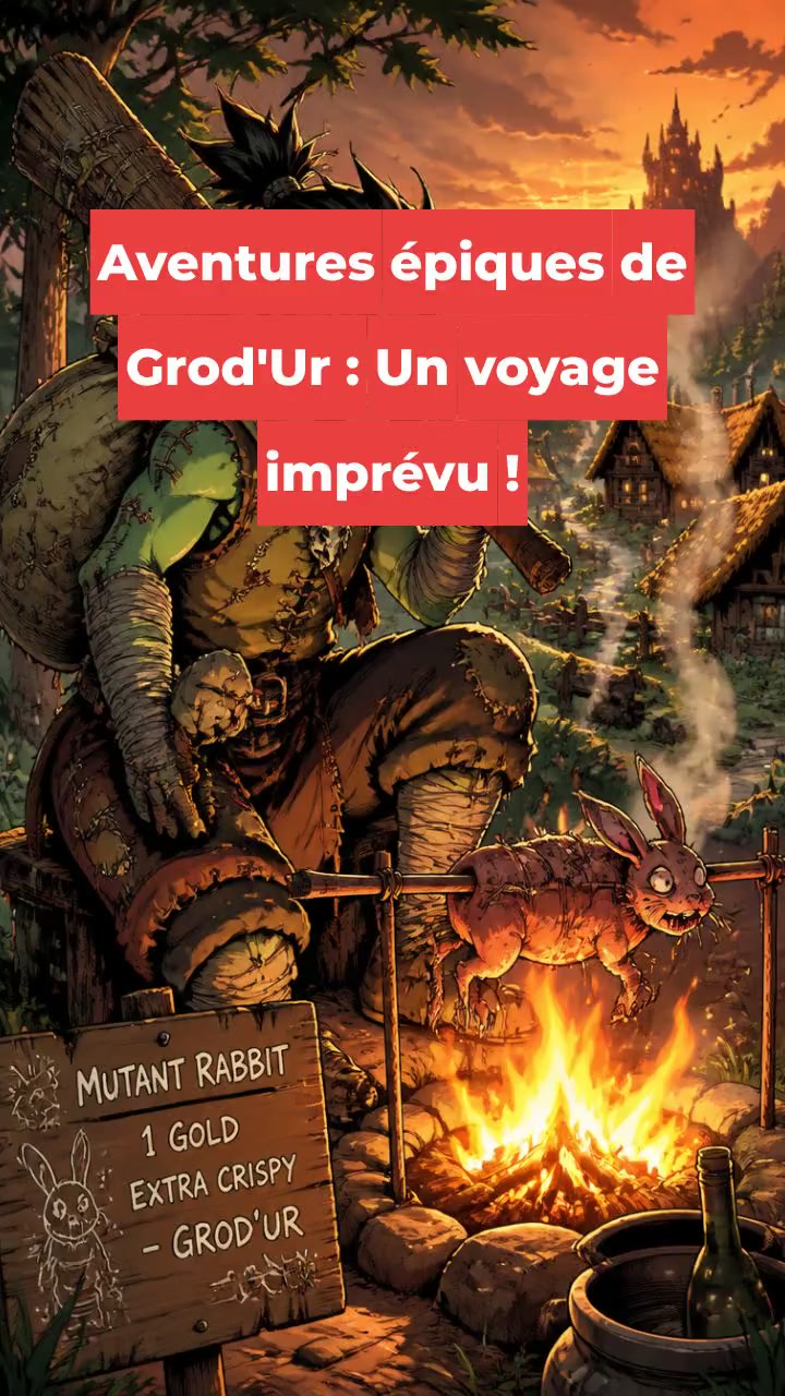 Aventures épiques de Grod'Ur : Un voyage imprévu !
