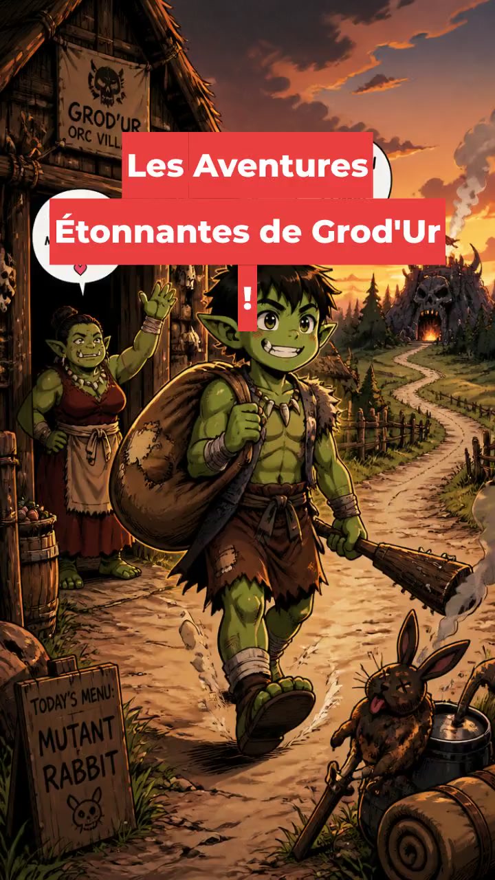 Les Aventures Étonnantes de Grod'Ur !