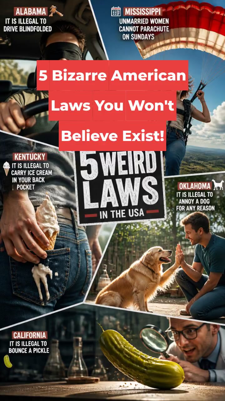 5 Bizarre American Laws You Won't Believe Exist!