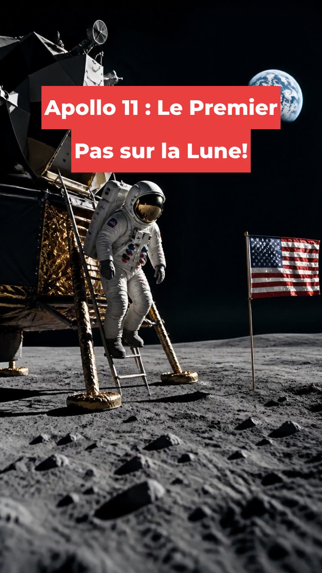 Apollo 11 : Le Premier Pas sur la Lune!