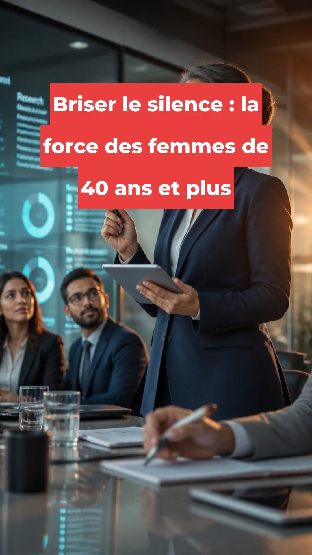Briser le silence : la force des femmes de 40 ans et plus
