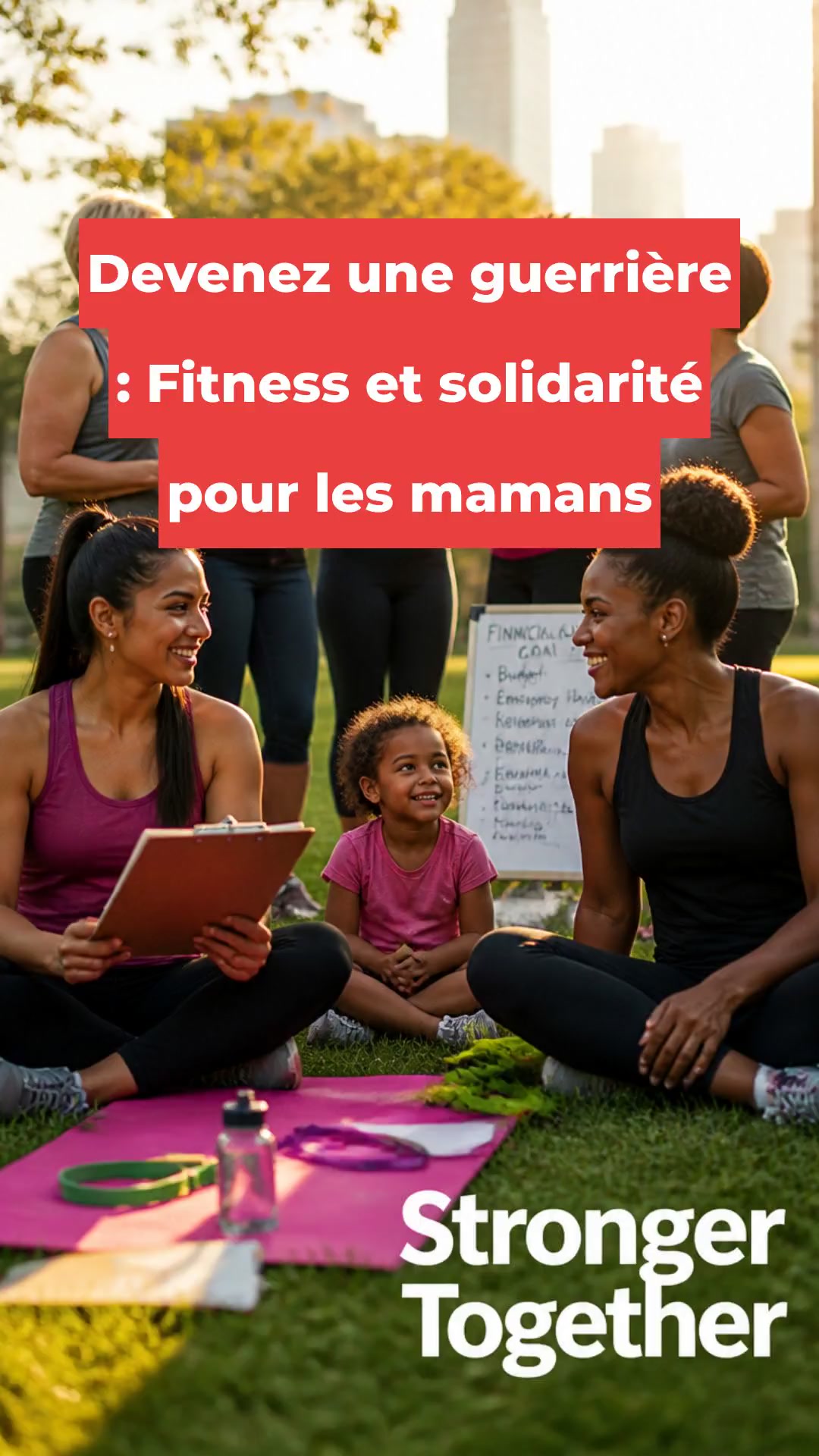 Devenez une guerrière : Fitness et solidarité pour les mamans