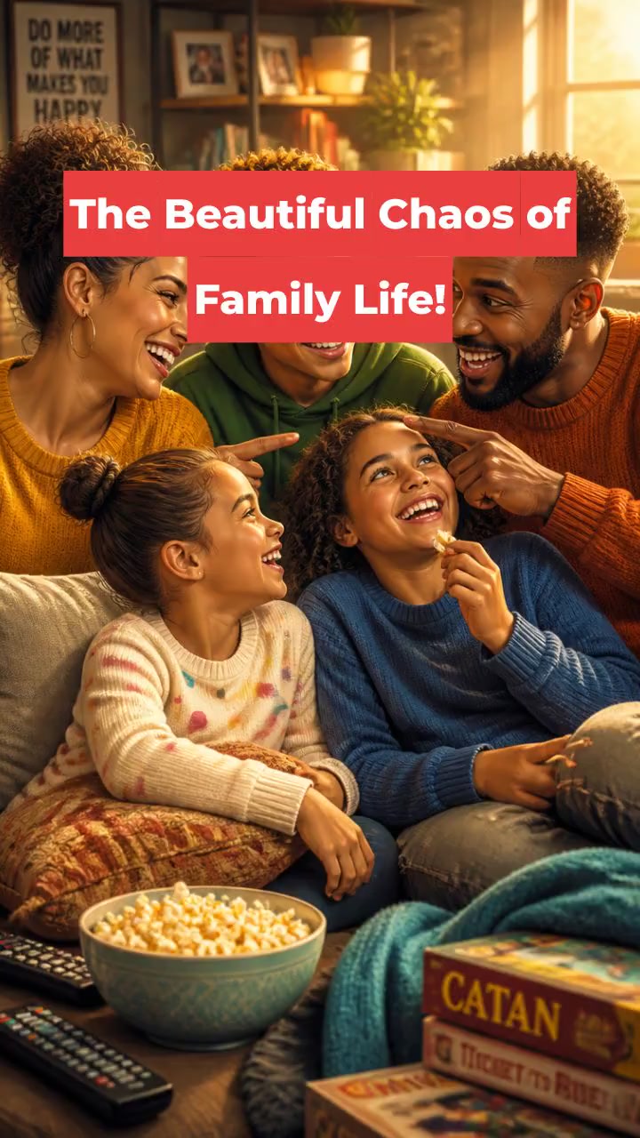 The Beautiful Chaos of Family Life!