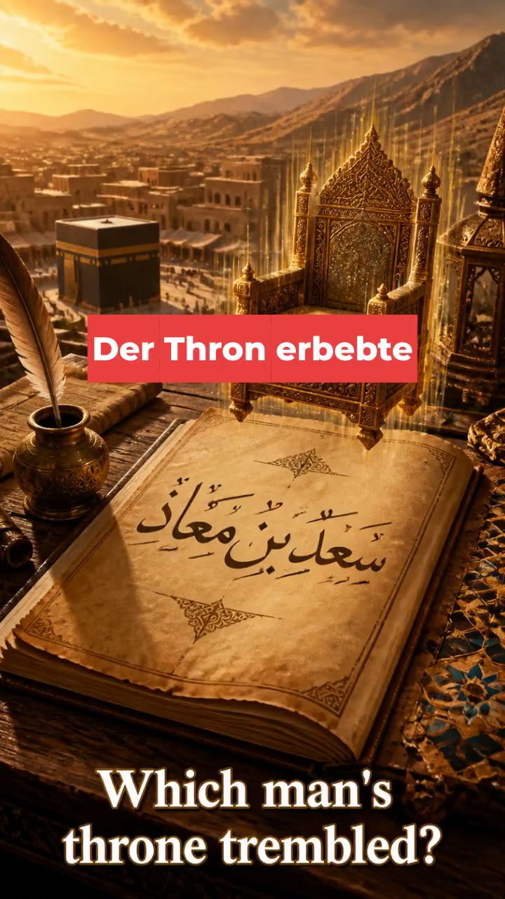 Der Thron erbebte: Die Geschichte von Saʿd ibn Muʿadh