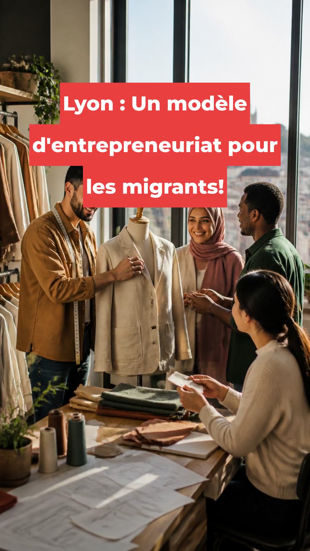 Lyon : Un modèle d'entrepreneuriat pour les migrants!