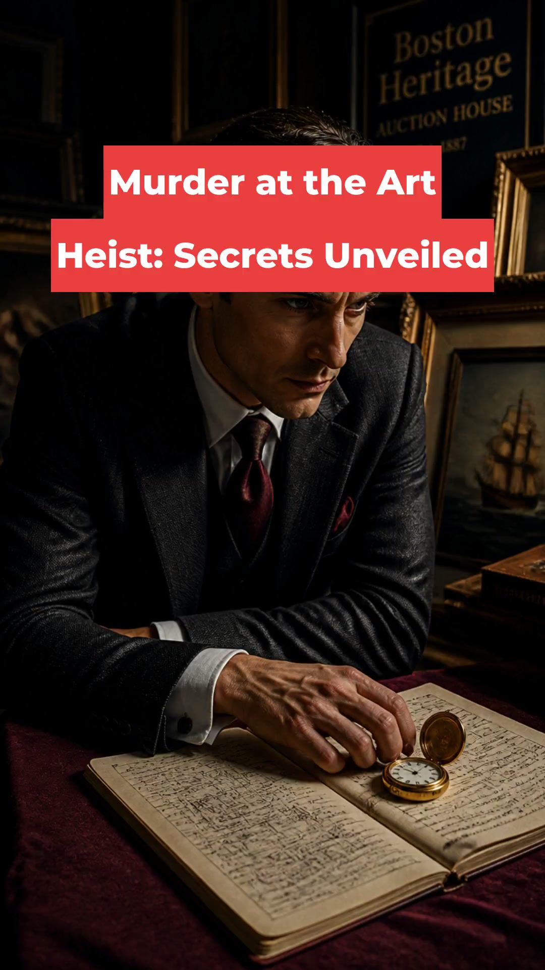 Murder at the Art Heist: Secrets Unveiled