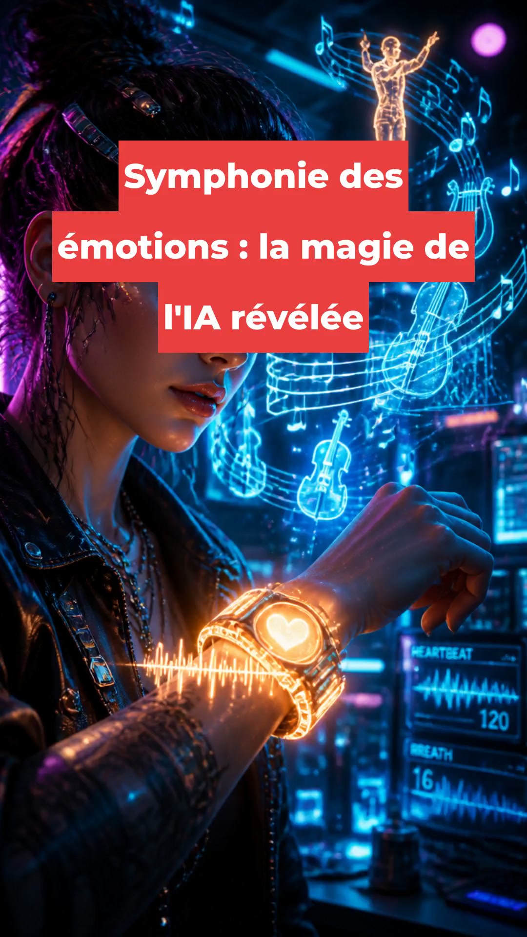 Symphonie des émotions : la magie de l'IA révélée