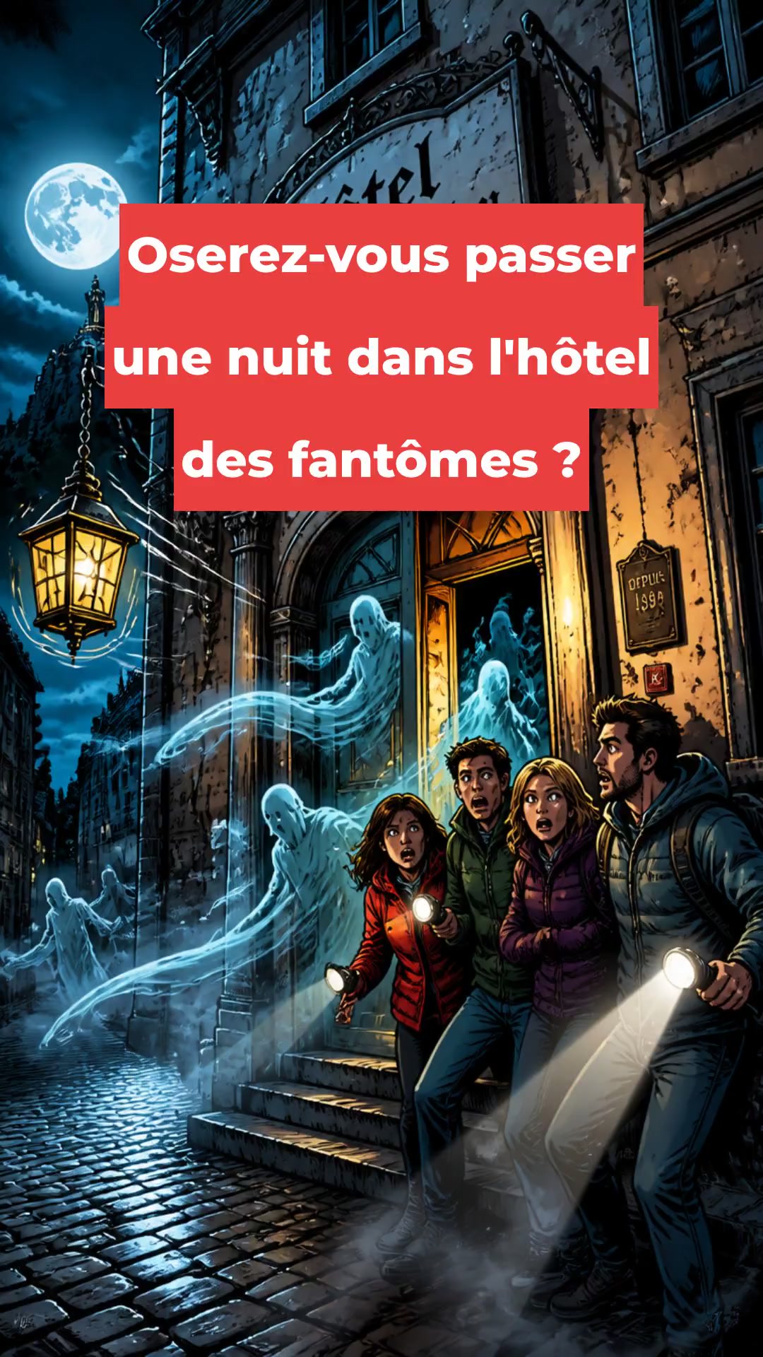 Oserez-vous passer une nuit dans l'hôtel des fantômes ?