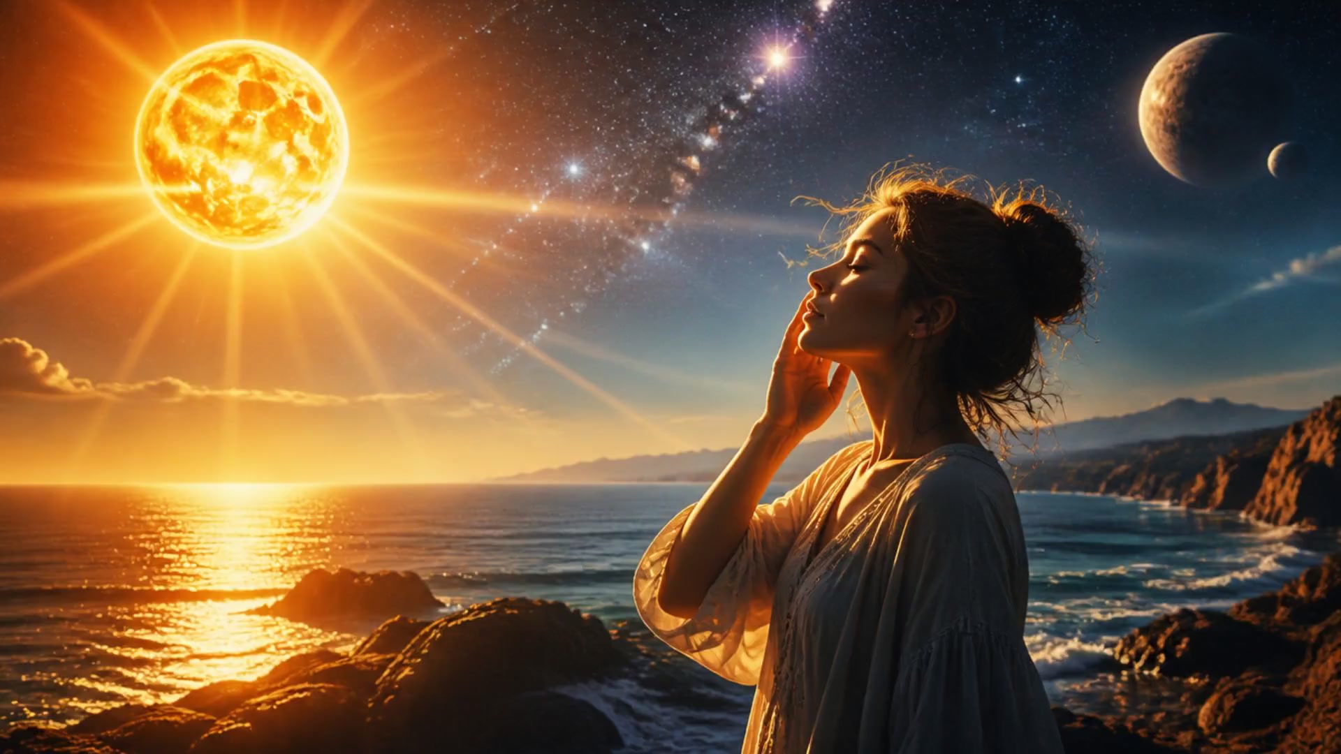 How the Sun Warms Earth Across the Vastness of Space