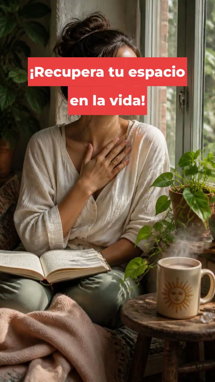¡Recupera tu espacio en la vida!
