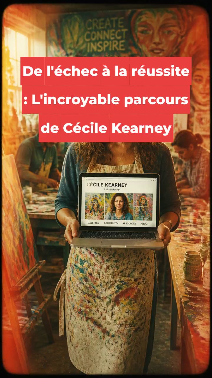 De l'échec à la réussite : L'incroyable parcours de Cécile Kearney