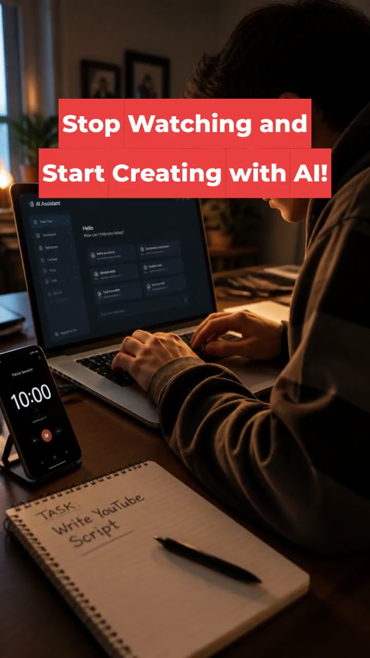 Stop Watching and Start Creating with AI!