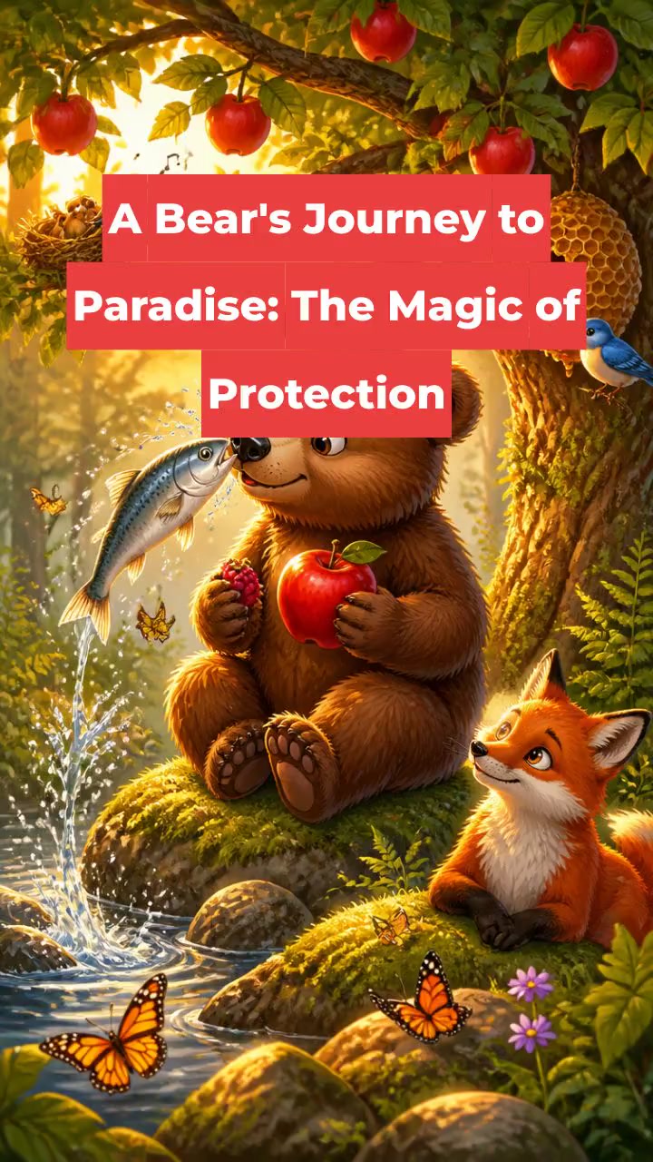 A Bear's Journey to Paradise: The Magic of Protection