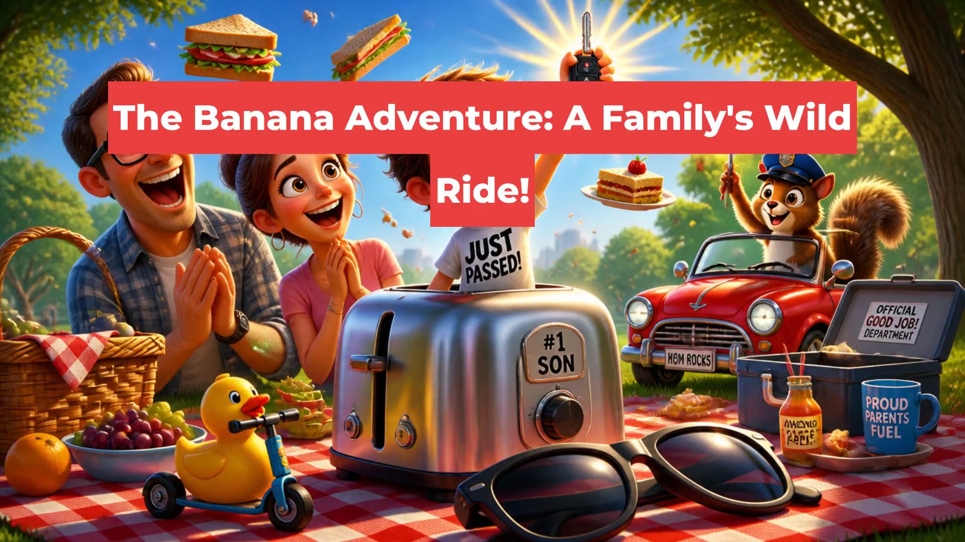 The Banana Adventure: A Family's Wild Ride!