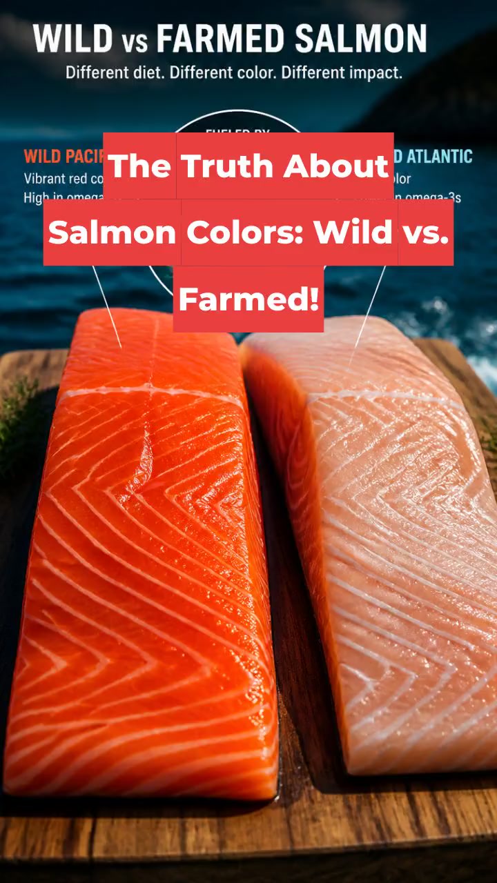 The Truth About Salmon Colors: Wild vs. Farmed!