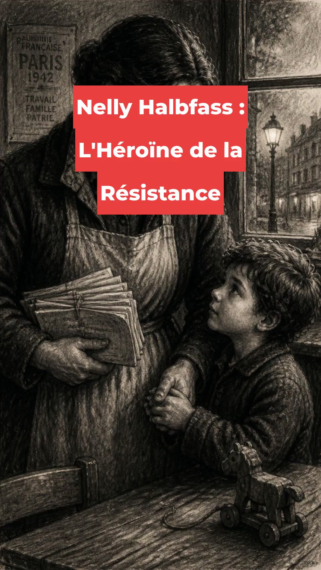 Nelly Halbfass : L'Héroïne de la Résistance