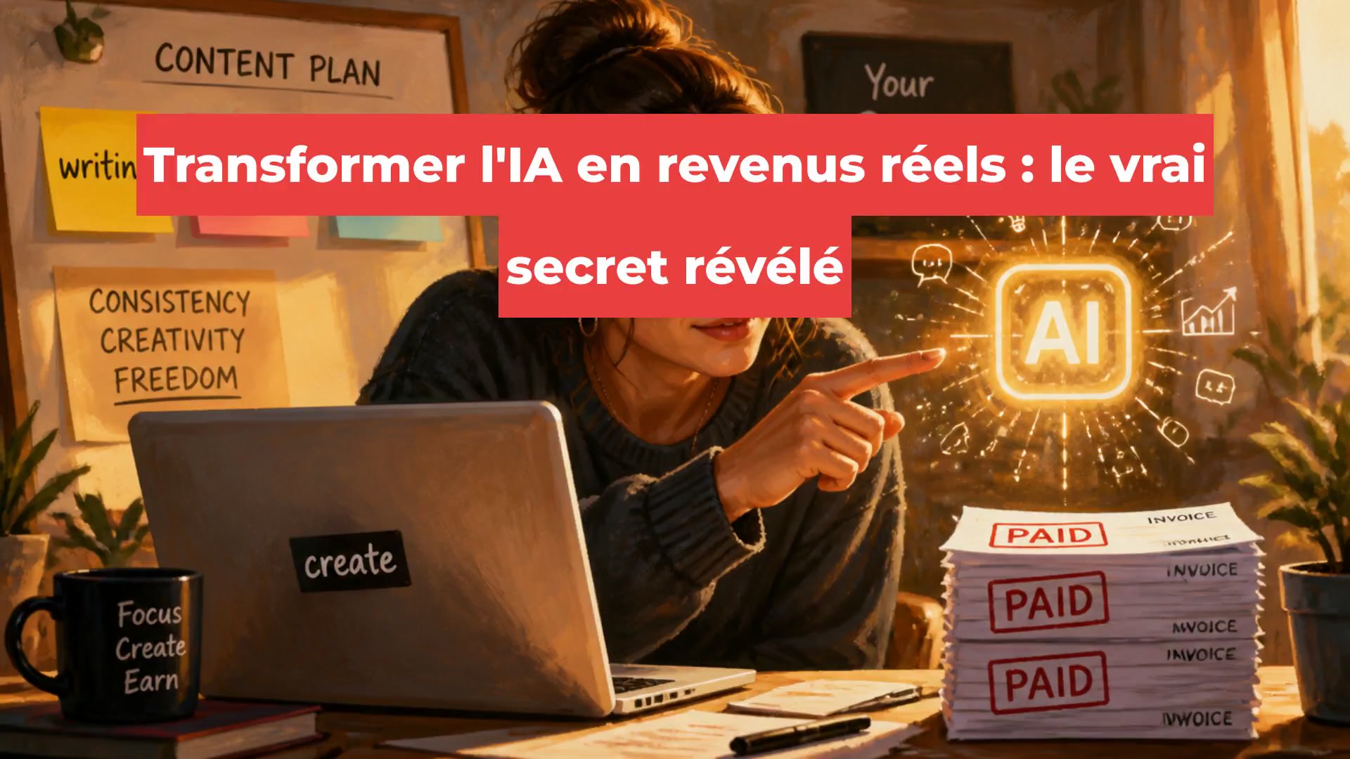 Transformer l'IA en revenus réels : le vrai secret révélé