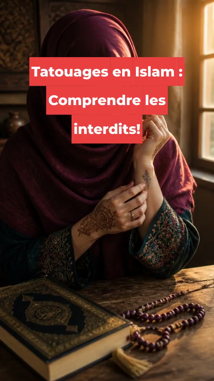 Tatouages en Islam : Comprendre les interdits!