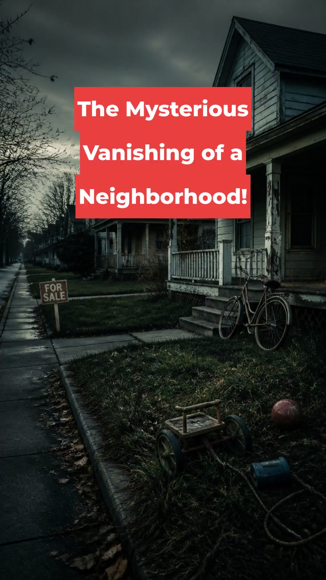 The Mysterious Vanishing of a Neighborhood!