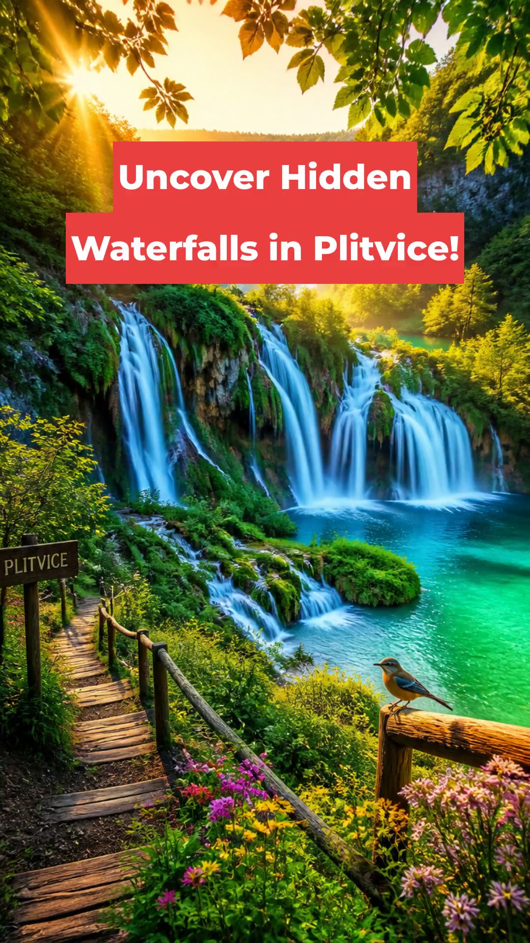 Uncover Hidden Waterfalls in Plitvice!