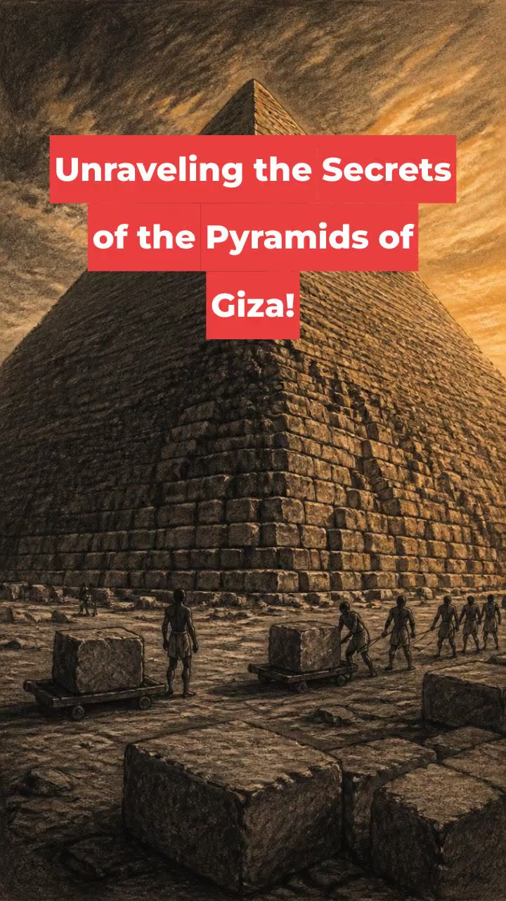 Unraveling the Secrets of the Pyramids of Giza!
