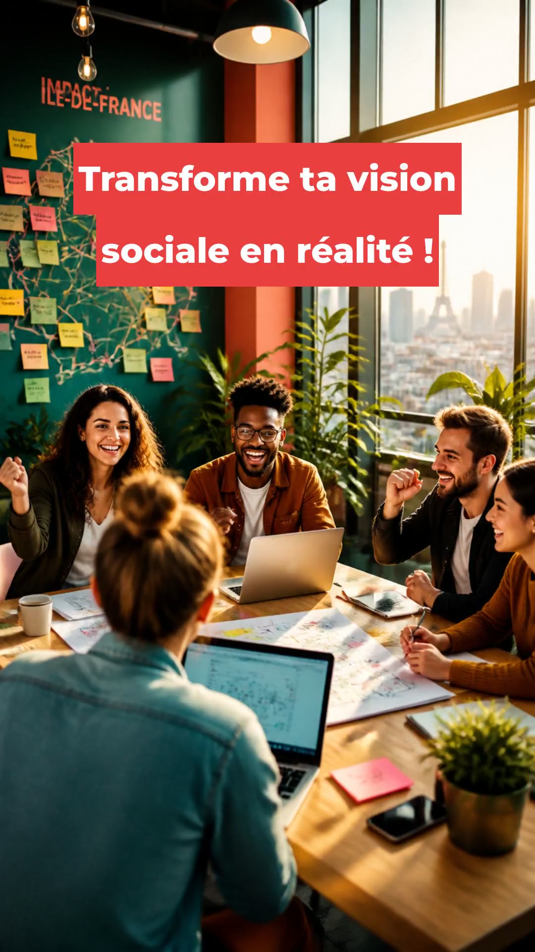 Transforme ta vision sociale en réalité !